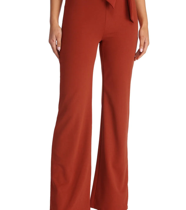 Sealed With Style Tie Waist Pants