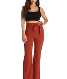 Sealed With Style Tie Waist Pants