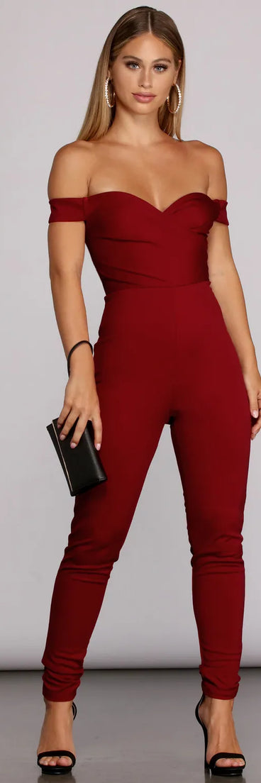 On Your Radar Sweetheart Jumpsuit