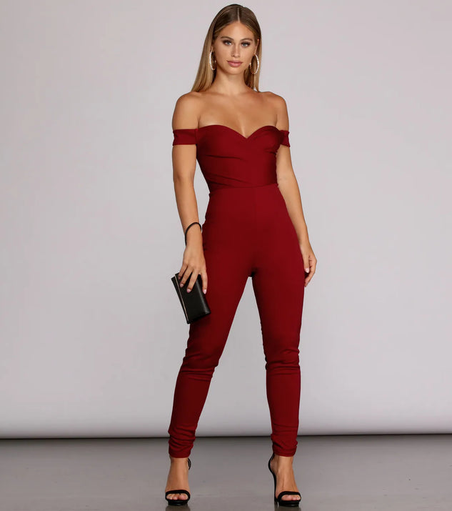 On Your Radar Sweetheart Jumpsuit