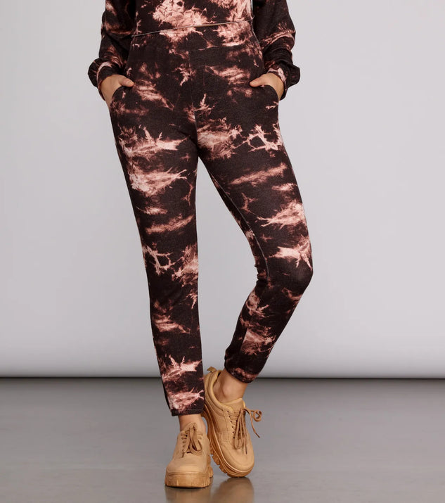 Trendsetter Bleach Dyed Joggers