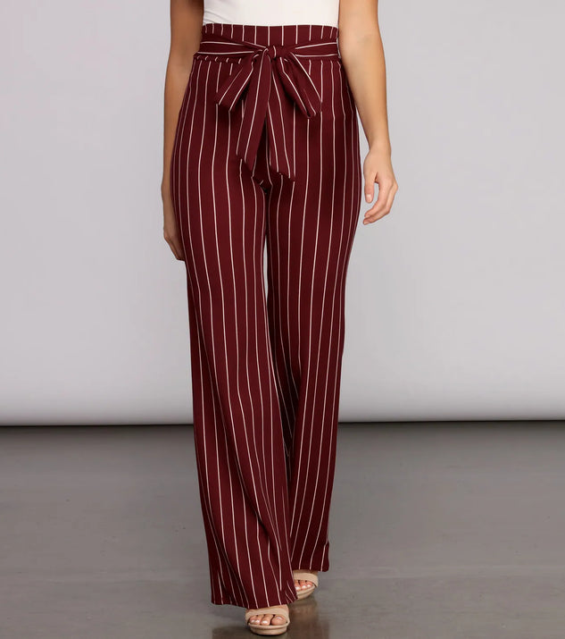 Tie Me Up High Waist Pants