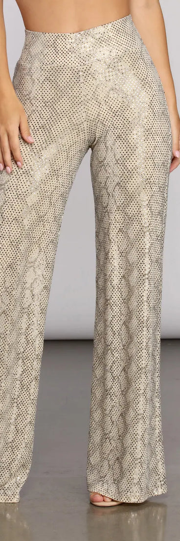 Vision Venom Sequin Snake Pants