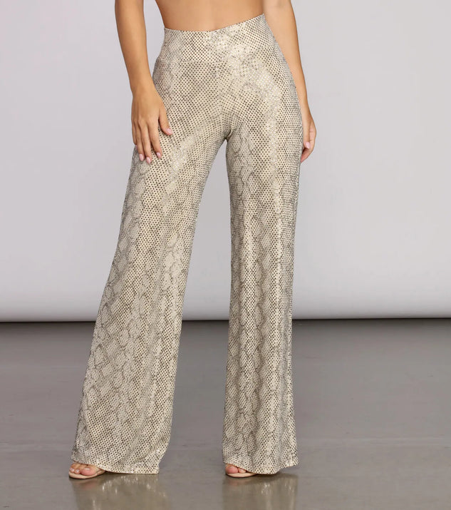 Vision Venom Sequin Snake Pants