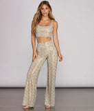 Vision Venom Sequin Snake Pants