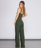 Such A Sweetheart Tie Waist Jumpsuit