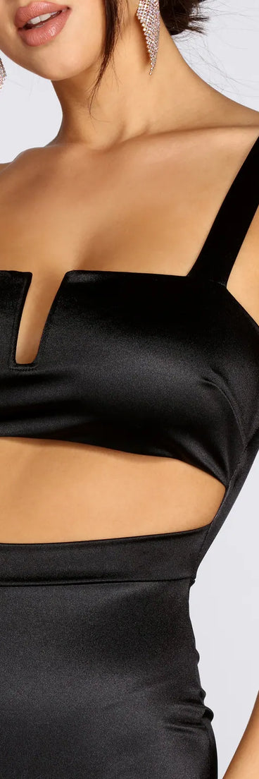 The A-List Satin Jumpsuit