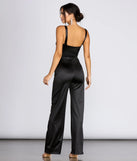 The A-List Satin Jumpsuit