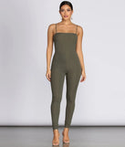 Serious Style Ribbed Knit Catsuit