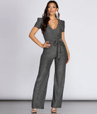 Go Your Own Way Glitter Jumpsuit