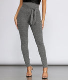 Tweed High Waist Trousers