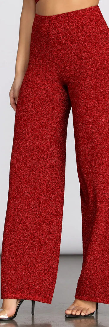 Fiery Fashionista Wide Leg Pants