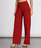 Fiery Fashionista Wide Leg Pants