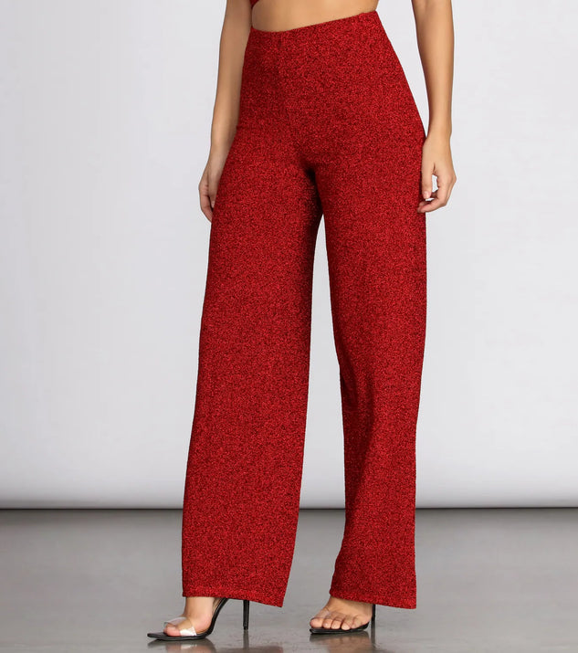 Fiery Fashionista Wide Leg Pants