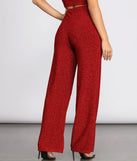 Fiery Fashionista Wide Leg Pants
