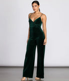 Irresistable In Velvet Jumpsuit