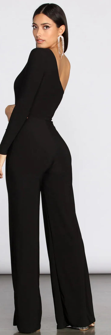 On Show One Shoulder Jumpsuit
