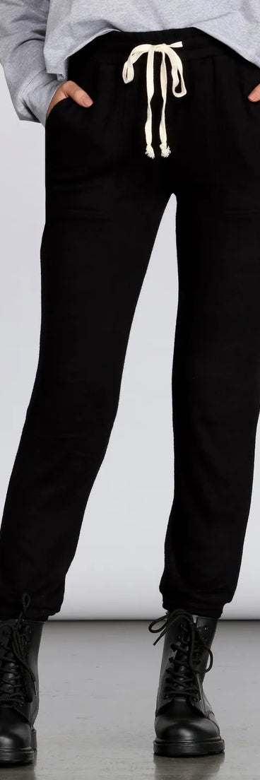 Cozy And Chill Knit Joggers