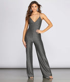 Glam It Up Glitter Knit Jumpsuit