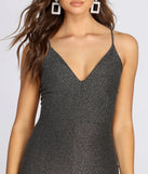 Glam It Up Glitter Knit Jumpsuit