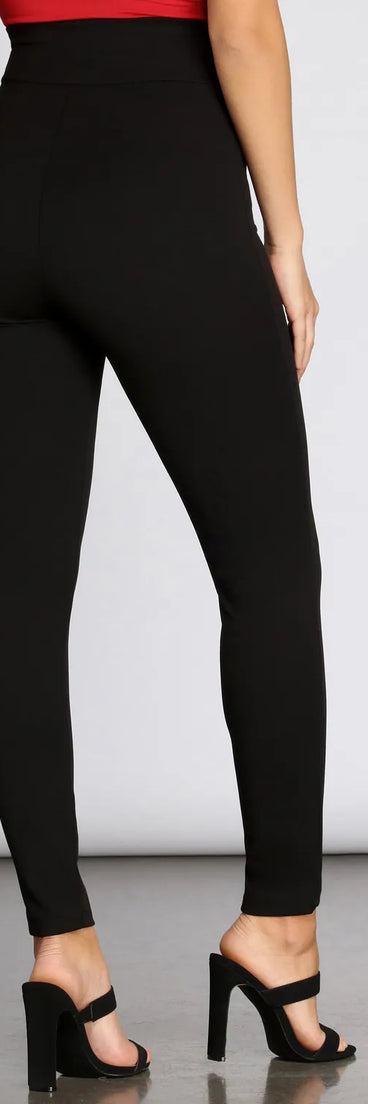 All Tied Together Crepe Twill Pants