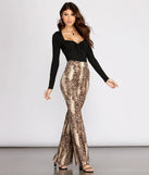 Snake Up Your Style Flare Pants