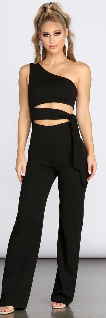 Cut Out The Drama Jumpsuit