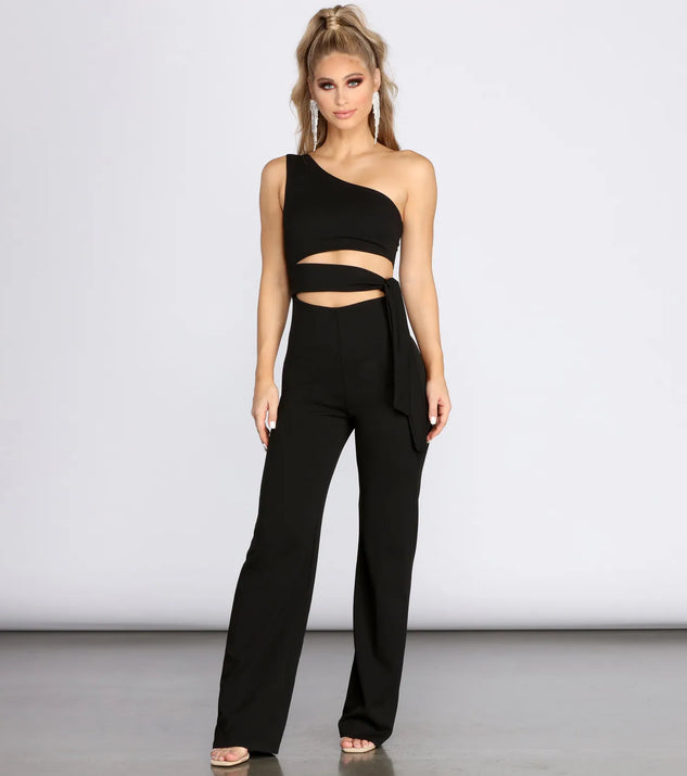 Cut Out The Drama Jumpsuit