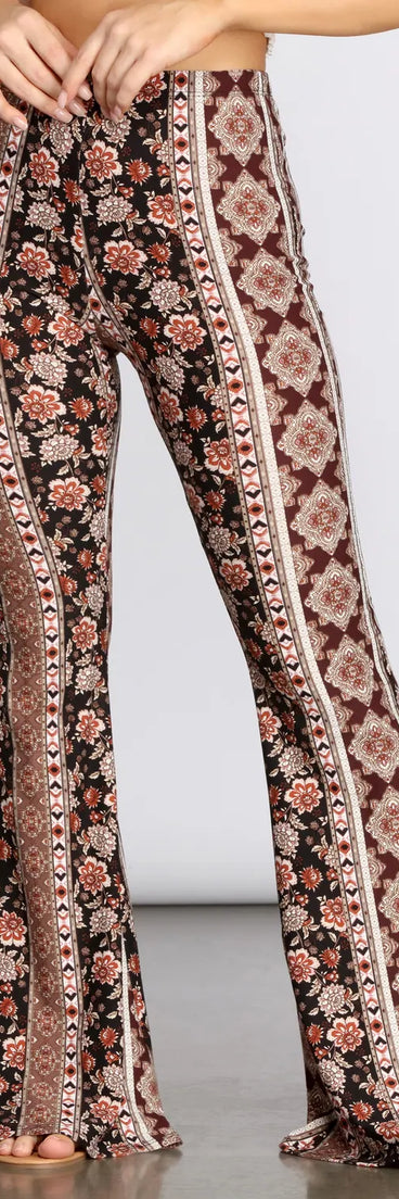 Boho Babe Flared Pants