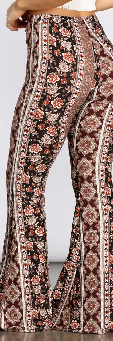 Boho Babe Flared Pants