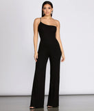 Done In One Shoulder Jumpsuit