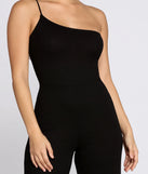 Done In One Shoulder Jumpsuit