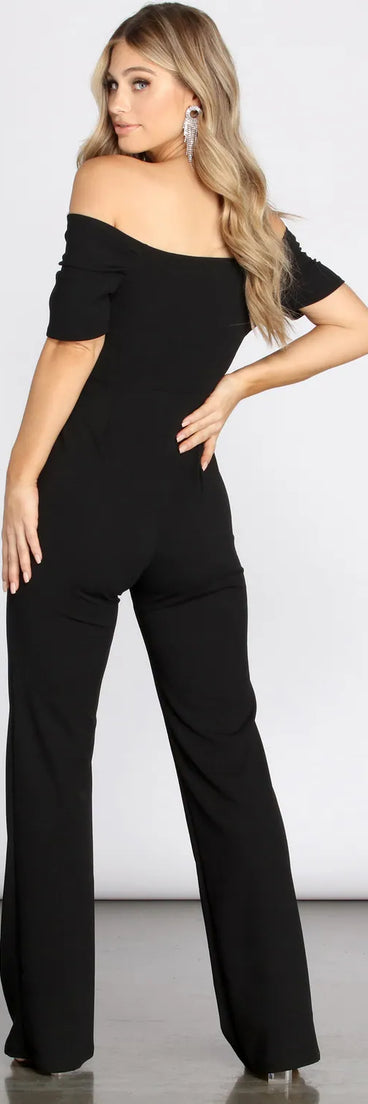 Classic Vibe V Neck Jumpsuit