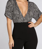 Spotted Leopard Top Jumpsuit