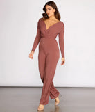 For A Good Time Long Sleeve Jumpsuit