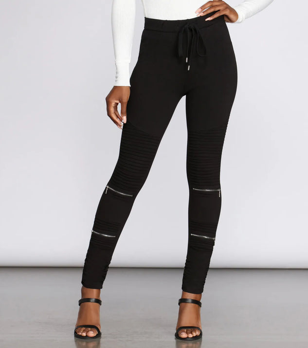More to Moto Skinny Joggers