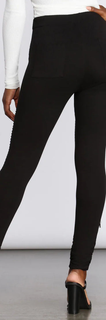 More to Moto Skinny Joggers