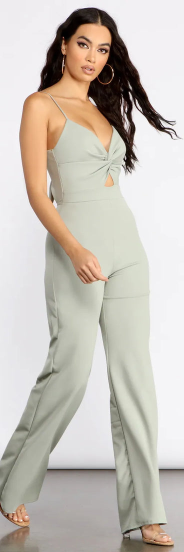 A Twist of Glam Jumpsuit