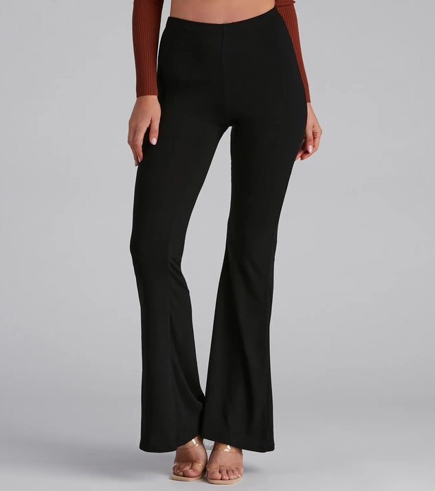Trendsetting Babe Flared Pants