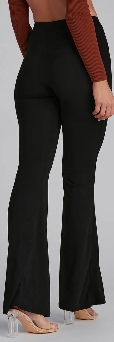 Trendsetting Babe Flared Pants