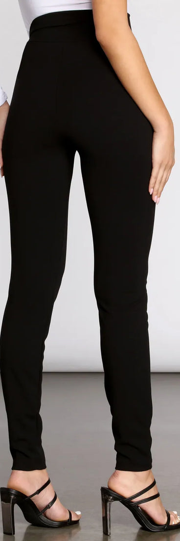 She Means Business Skinny Pants