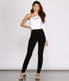 She Means Business Skinny Pants