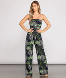 Vacay Goddess Strapless Jumpsuit