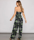 Vacay Goddess Strapless Jumpsuit