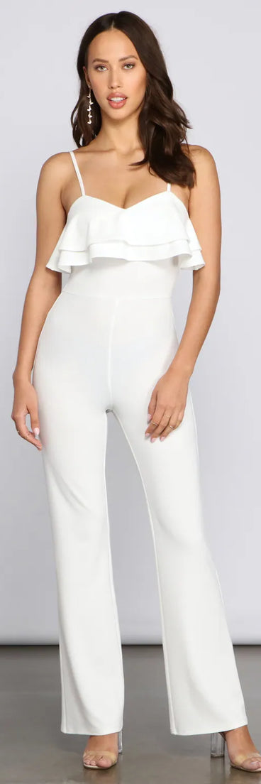 Iconic Sophistication Sleeveless Jumpsuit