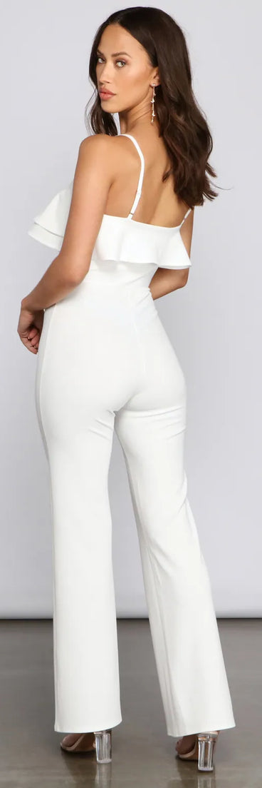 Iconic Sophistication Sleeveless Jumpsuit