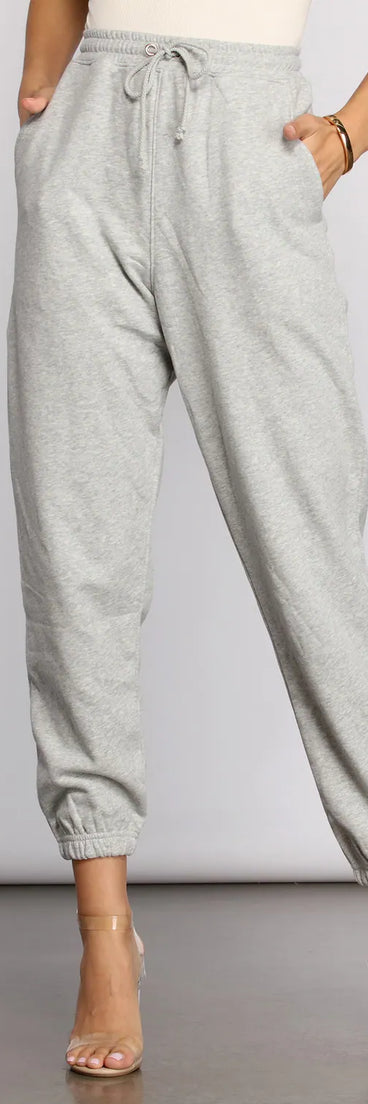 Comfy Chic French Terry Joggers