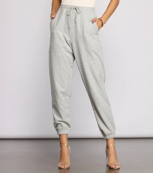 Comfy Chic French Terry Joggers