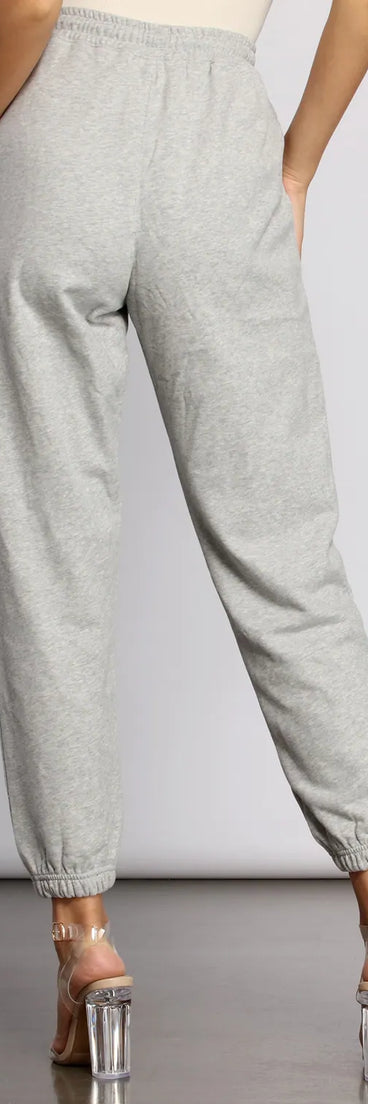 Comfy Chic French Terry Joggers