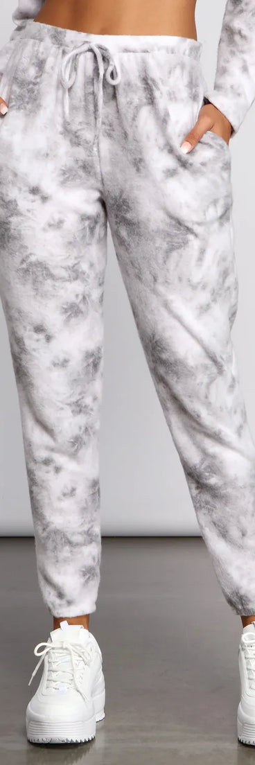 Major Cozy Vibes Tie Dye Joggers